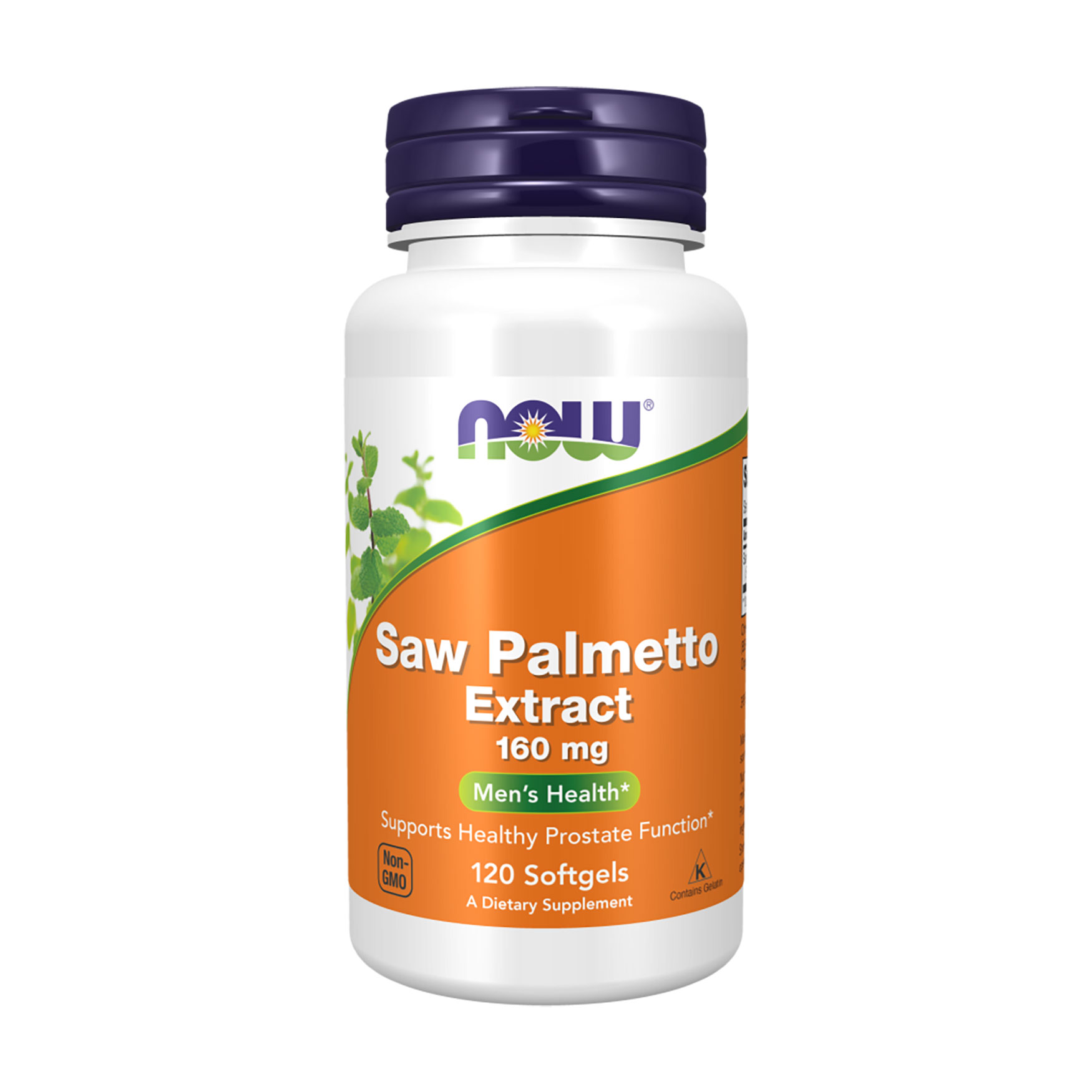 Екстракт Со Пальметто Now Foods Saw Palmetto Extract 160 мг, 120 капсул